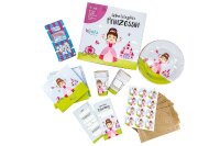 KIJALU Geburtstagsbox Prinzessin 96tlg