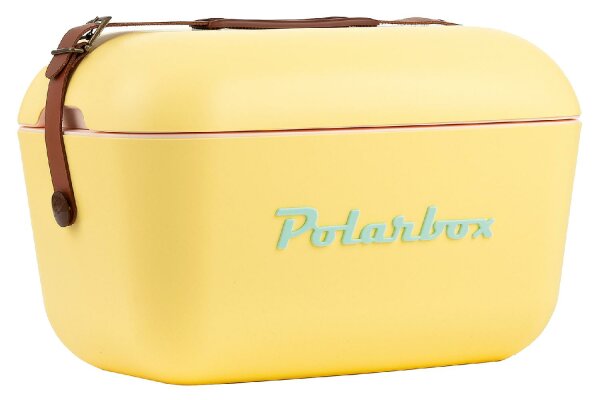 Kühlbox Retro 45x31x28cm gelb