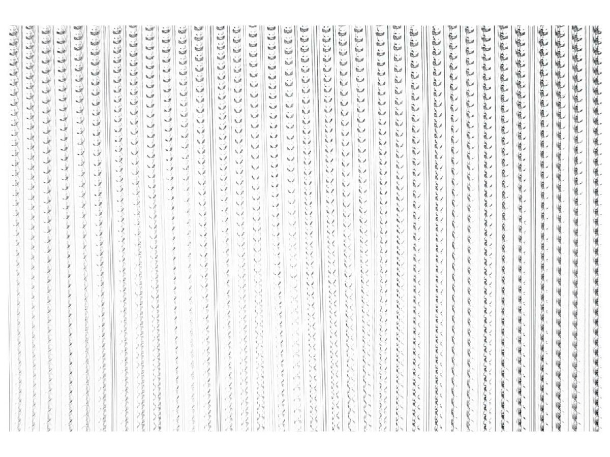 Türvorhang "Albi 1" 90 X 210 Cm Transparent/schwarz