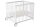 Laufgitter Louis 92x92cm grau