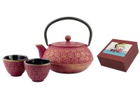BREDEMEIJER Tee-Set Gusseisen Shanghai 0,6l pinkgold