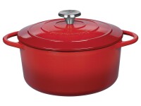 KÜCHENPROFI Bratentopf Provence rund 24cm classic red