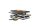 SPRING Raclette FUN mit Aluplatte schwarz 8Personen