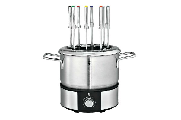 WMF Fondue Lono für bis zu 8 Personen 1,5 l 1500 Watt Cromargan matt 