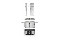 WMF Fondue Lono für bis zu 8 Personen 1,5 l 1500 Watt Cromargan matt 