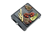 WMF Tischgrill Lono gerippte Grillfläche 27x27cm 1250 Watt Cromargan matt 