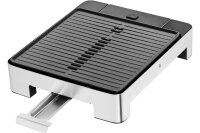 WMF Tischgrill Lono gerippte Grillfläche 27x27cm 1250 Watt Cromargan matt 