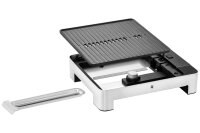 WMF Tischgrill Lono gerippte Grillfläche 27x27cm 1250 Watt Cromargan matt 