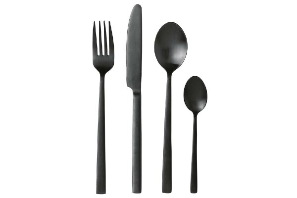 BITZ Besteckset Metall 27x26x5cm Black