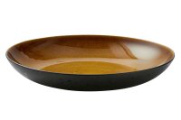 Servierplatte Biz schw/amber