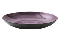 Servierplatte Biz schwarz/lila