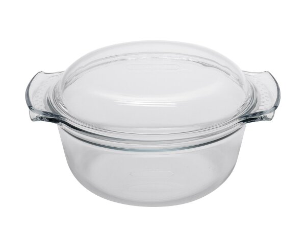 PYREX ESSENTIAL Kasserolle rund mit Deckel 2,4 +0,8l