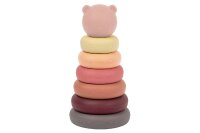 NATTOU Stapelturm B&auml;r rose