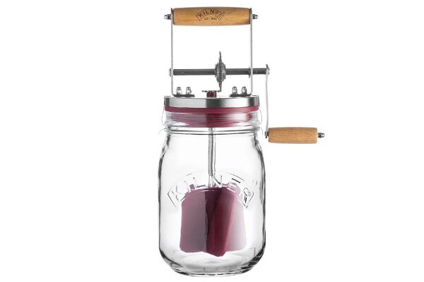 KILNER Butterfass mit Drehkurbel 1l