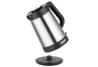 UNOLD Thermowasserkocher 1,5l schwarz/Edelstahl