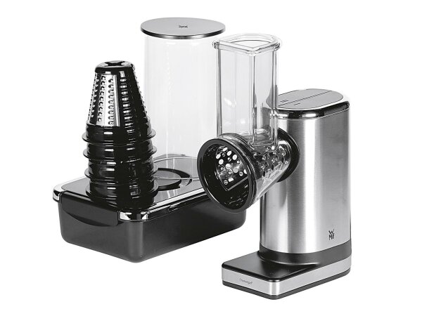 WMF Salatbereiter Salat To Go 5 Cromargan-Einsätze 150 Watt Cromargan matt 