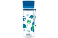 ALADDIN Wasserflasche Aveo mit Grafik 0,35l blau