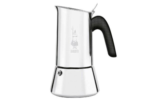 BIALETTI Espressobereiter Venus 10 Tassen Edelstahl