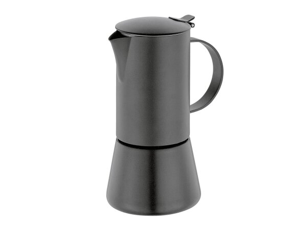 CILIO Espressokocher Aida Nera 6Tassen