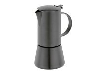 CILIO Espressokocher Aida Nera 6Tassen