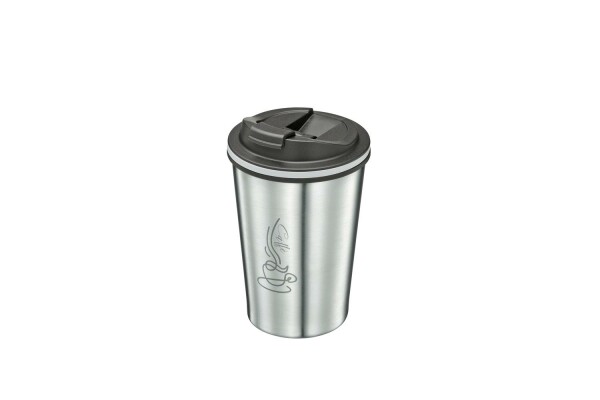 CILIO Isoliertrinkbecher Celeste 236ml Edelstahl matt