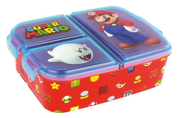 POS Brotdose 3geteilt Super Mario