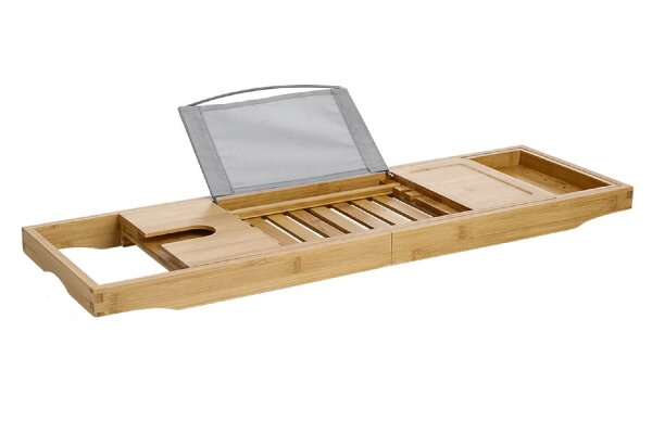 ZELLER PRESENT Badewannenablage Bambus 70-150x22x4x15,5cm