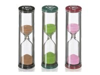 KÜCHENPROFI Sanduhr Tea-Time 8cm Ø2,3cm 3er Set