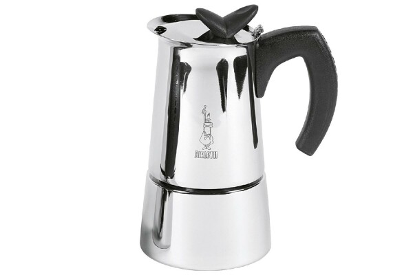 BIALETTI Espressobereiter Musa 6 Tassen Edelstahl