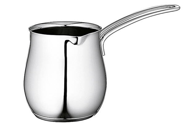 CILIO Aufschäumbecher Professional Edelstahl poliert 350 ml 9cm Ø7,5cm