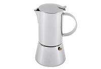 CILIO Espressokocher Aida 6 Tassen Edelstahl poliert 21cm...