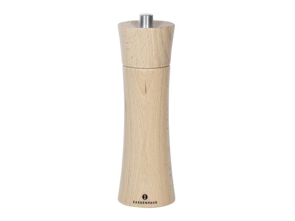 ZASSENHAUS Pfeffermühle Frankfurt Buchenholz 18cm
