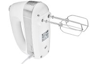 WMF Handmixer Kult S 2 Rührbesen, 2 Knethaken 300 Watt weiß / cromargan matt 