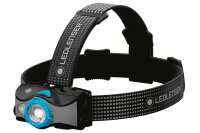 LED LENSER Stirnlampe MH7 Akku blau