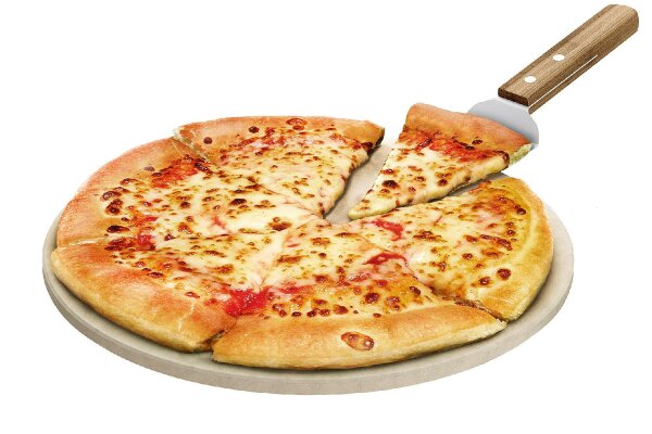 Pizzastein mit Schaufel für Tischgrill "Vesuvio"