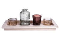 Deko Set a.Holzt.32,5x8,5cm