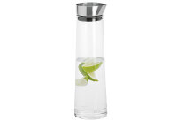 BLOMUS Wasserkaraffe Acqua Edelstahl matt/Glas/Silikon...