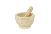 Marmor M&ouml;rser elfenbein &oslash; 13cm