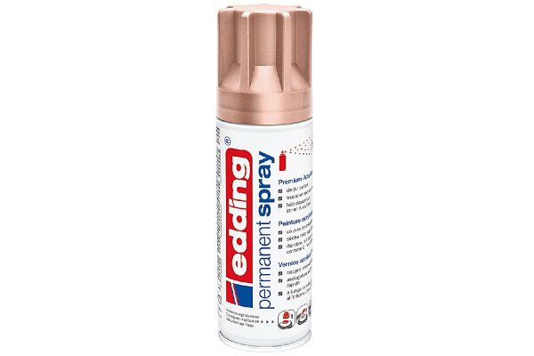EDDING Permanent Spray 5200 rosègold 200ml