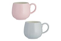 Tasse Honigwaben 350ml pink