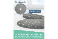 Stillkissen Pic Bear Premium 194cm Sterne grau