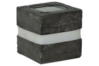 STAR TRADING LED Solar Deko Stonecube 8x8,5cm 2er