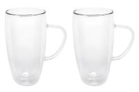 BREDEMEIJER Latte Macchiato/Cappuccinoglas Duo 400ml doppelwandig 2er Set