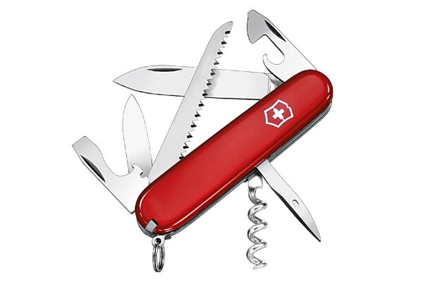 VICTORINOX Taschenmesser Camper 13 Funktionen 91mm rot