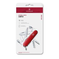 VICTORINOX Taschenmesser Camper 13 Funktionen 91mm rot