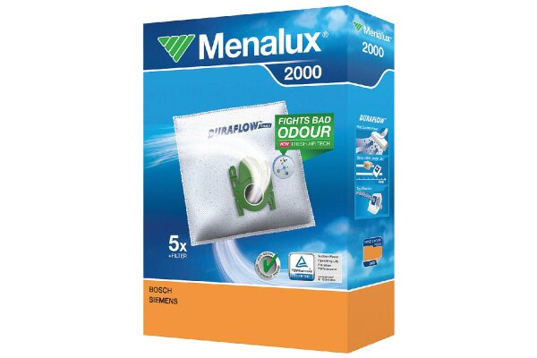 MENALUX Staubbeutel 2000  5 Beutel + 1 Motorfilter (SWIRL S67)
