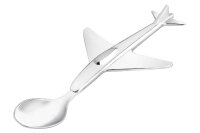 ZILVERSTAD Babylöffel Flugzeug 8,7x18,5x2,3cm...