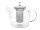 BREDEMEIJER Teekanne Minuet Santhee Solo 0,5l Glas mit Edelstahlfilter