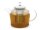 BREDEMEIJER Teekanne Minuet Santhee Solo 0,5l Glas mit Edelstahlfilter