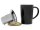 BREDEMEIJER Teebecher Bamboo 400ml mit Filter und Deckel schwarz